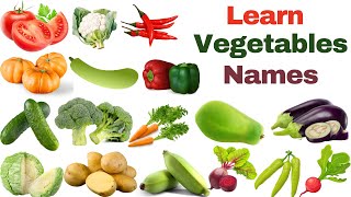 Vegetables Vocabulary ll 20 Vegetables Name in English With Pictures ll All Vegetables Name kids [upl. by Moazami]