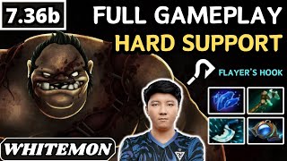 736b  Whitemon PUDGE Hard Support Gameplay 30 ASSISTS  Dota 2 Full Match Gameplay [upl. by Arias197]