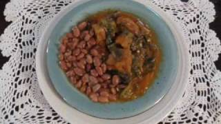 Chilacas con Carne de Puerco en Salsa Roja  video 22 [upl. by Nnahgem]