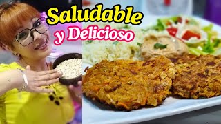 CENA Mexicana SALUDABLE y Deliciosa Tortitas de AVENA y ZANAHORIA [upl. by Jethro421]