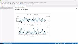 How to Create an IMR Control Chart in Minitab Statistical Software [upl. by Weig]