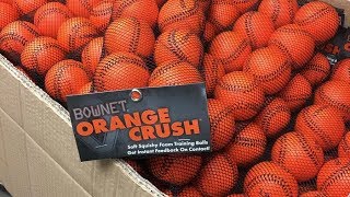 Learn More About Bownets Latest Trainer Addition the Orange Crush Training Ball [upl. by Kopaz382]