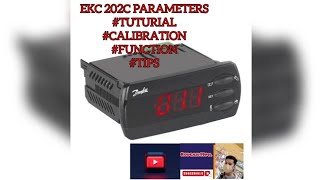 danfoss ekc display control programmingparameterscalibrationtutorials [upl. by Johppa]
