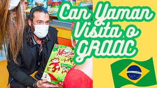 Can Yaman visita o GRAAC  Hospital Infantil em São Paulo [upl. by Ragnar232]