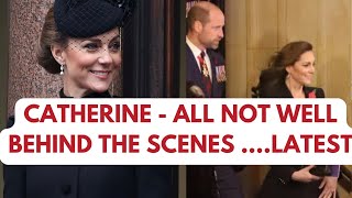 CATHERINE NOT ALL WELL BEHIND THE SCENES  LATEST katemiddleton royal PRINCESSOFWALES [upl. by Clare]