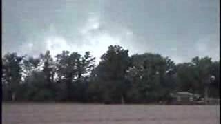 Storm Chasing on 53008  Close Lightning Strike [upl. by Riddle]