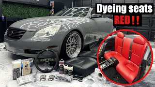 BUDGET Lexus Sc430 Interior Transformation  Part 1 of 2 [upl. by Farrar922]