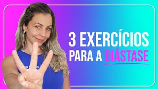 3 Exercícios para a Diástase [upl. by Elmira]