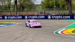 Porsche 992 GT3 Cup on track at Imola [upl. by Delos173]