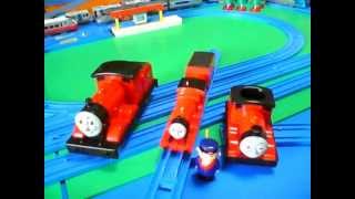 Talking James  おしゃべりジェームス Thomas the Tank Engine [upl. by Rollet]