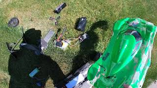 THIS IS WHAT YOU DONT DO Arrma Infraction 119mph desintigration  about 4min 50sec [upl. by Linders]