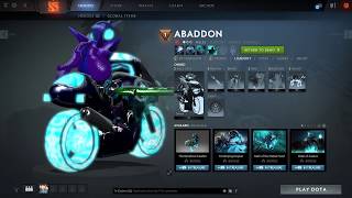 Abaddon  Neon Rider Mod Dota2modscom [upl. by Oniliuqnart155]