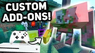 Downloading Custom AddOns on Minecraft Xbox in 2024 Step by Step Guide [upl. by Packer]