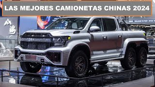 LAS 6 MEJORES CAMIONETAS CHINAS 2024 [upl. by Wolenik999]