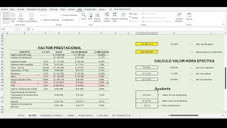 Descubre la forma MÁS RÁPIDA de calcular Salario y Liquidación con plantillas de Excel [upl. by Eddra]