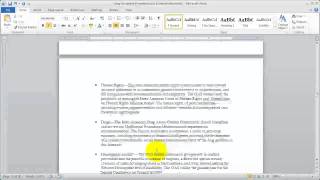 11Word 2010 Fundamentals  Paragraph Pagination Controls [upl. by Annovy]