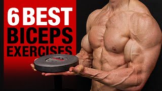 6 BEST Biceps Exercises DON’T SKIP THESE [upl. by Akenat]