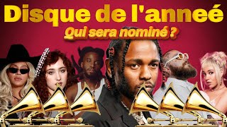 Qui seront les nominés pour le Disque de lannée Grammy Award 2025 Prédiction [upl. by Yerffoej568]