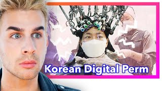 Hairdresser Reacts To Korean Digital Perms [upl. by Maxentia]