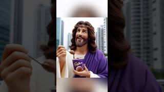 jesus loves chocolate 🍫🍫🍫jesus ai jesuschrist ytshorts shorts trending Prabhujivithai8ve [upl. by Baldridge774]