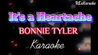 Its a Heartache  Bonnie Tyler  Karaoke reakaraoke [upl. by Osana170]