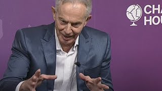 Dark Lord Watch Tony Blair on AI Technology and Regulation [upl. by Blim]