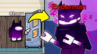 Dont Play with Titan Enderman in Among Us 😱 [upl. by Ydissahc569]