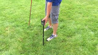 HowTo find a buried irrigation valve box with a sprinkler wire tracer [upl. by Cave]