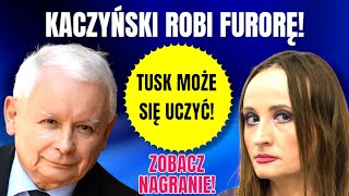 Kaczyński robi furorę Tusk może się uczyć klasy [upl. by Yanaton]