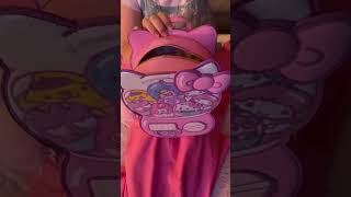 Whats in my Sanrio bag✨🩷 asmr wimb sanrio loungefly [upl. by Tibbitts]