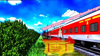 20498Firozpurrameswaram humsafar express journeymsts gaming part1 [upl. by Lig]