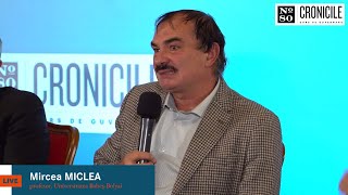 5 ani de CRONICI  Mircea MICLEA profesor Universitatea BabeșBolyai [upl. by Nneb]