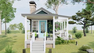 Gorgeous BeautifulTiny House 3 x 6 meters  10 x 20  Living Design Tiny House [upl. by Vange433]