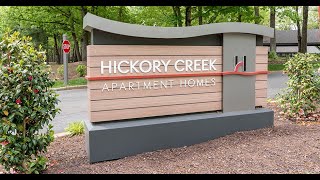 Hickory Creek Apartments The Oak Floorplan [upl. by Ainavi164]