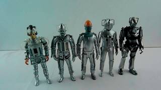 doctor who cyberman figure collection [upl. by Ammej495]