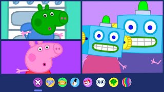 Funny Video Call Filters 😂 📹  Peppa TV  Peppa Pig Tales Full Episodes [upl. by Aerdma]