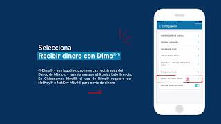 ¿Cómo poder vincular Dimo® a tu App Citibanamex Móvil® [upl. by Solita]