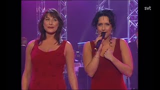 Tina Leijonberg amp Monica Silverstrand  Himmel På Vår Jord Melodifestivalen 1995 [upl. by Hildegarde5]