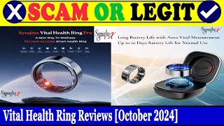 Vital Health Ring Reviews Oct 2024  Is This A Real Or A Fake Product Find Out  Scam Inspecter [upl. by Ebarta]