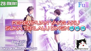 Perempuan Yang Aku Suka Terlalu Dingin  Alur Cerita Anime Bokura wa Minna Kawai sou [upl. by Euqinomad500]