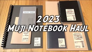 MUJI Notebook Haul Review These Slim Simple And Beautiful Notebooks [upl. by Adnoral657]