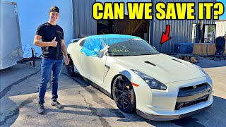 We Bought A Hurricane Flooded Nissan GTR [upl. by Llenart]