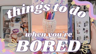 8 FREE Things to Do When Youre Bored at Home recycled crafts apps to download websites amp more [upl. by Maryjo]