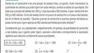 ENEM 2009  QUESTÃO 74  MATEMÁTICA  SIMULADO INEPMEC  PAULOCEAT [upl. by Mcclary544]