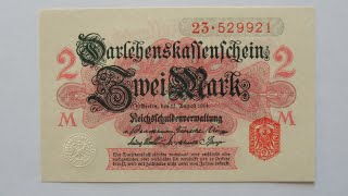 Neuzugänge Banknoten Deutsches Reich [upl. by Gaither683]