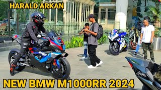 HARALD ARKAN BAWA NEW BMW M1000RR 2024 PENGGANTI DUCATI PANIGALE V4  Superbike 2024 [upl. by Dualc]