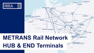 Overview of the METRANS rail network throughout Europe [upl. by Occor]