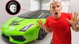 GAME MASTER RETURNED STOLEN LAMBORGHINI SHARERGHINI with TOP SECRET MYSTERY EVIDENCE CLUES INSIDE [upl. by Breskin]