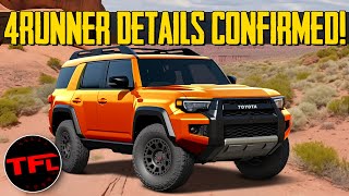 Breaking More Details Including Engine on the 2025 Toyota 4Runner Confirmed [upl. by Ellesor]