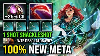 100 NEW META Desolator  Octarine Unlimited Windrun 1 Shot Shackle Hit Like a Truck Dota 2 [upl. by Richmond538]